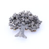 Broșă Copacul Vieții cu Cristale Colorate, Metal, 4.5×4 Broșă Copacul Vieții cu Cristale Colorate, Metal, 4.5×4