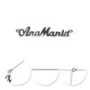 Lănțișor Argint 925 Rodiat – Nume Personalizat AnaMaria