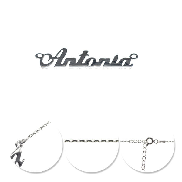 Lănțișor Feminin Antonia din Argint 925 Rodiat