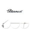 Lănțișor Personalizat Bianca din Argint 925 Rodiat