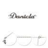 Lănțișor Personalizat Daniela din Argint 925 Rodiat