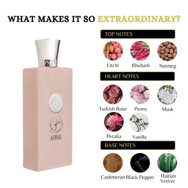 Parfum Nusuk Ajwaa Roses – Floral Oriental pentru Femei,