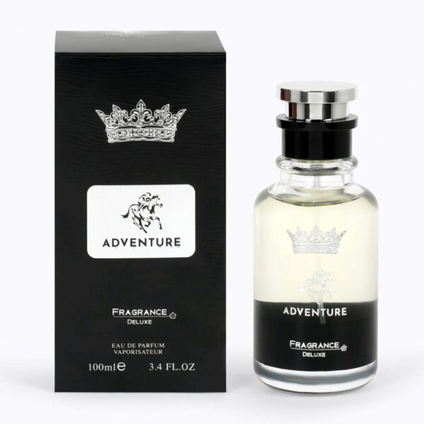 Apa de Parfum Adventure by Fragrance Deluxe, Bărbați,