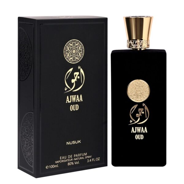Nusuk Ajwaa Oud Black Apă de Parfum pentru Bărbați 100ml