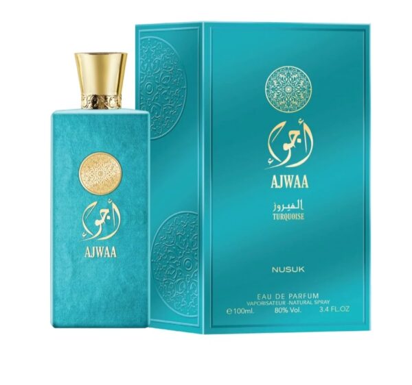 Nusuk Ajwaa Turquoise – Apă de Parfum pentru Femei, 100ml