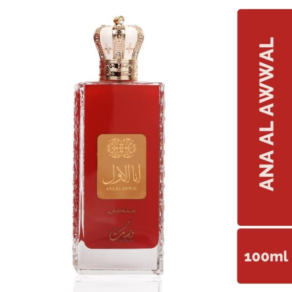 Apa de Parfum Nusuk Ana Al Awwal Red pentru Femei, 100ml