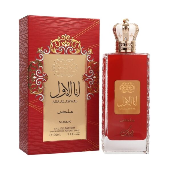 Apa de Parfum Nusuk Ana Al Awwal Red pentru Femei, 100ml