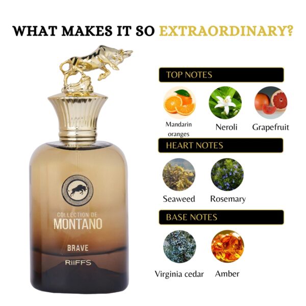 Riiffs Collection De Montano Brave Apă de Parfum Bărbați