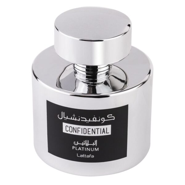 Lattafa Confidential Platinum Apă de Parfum Bărbați 100ml