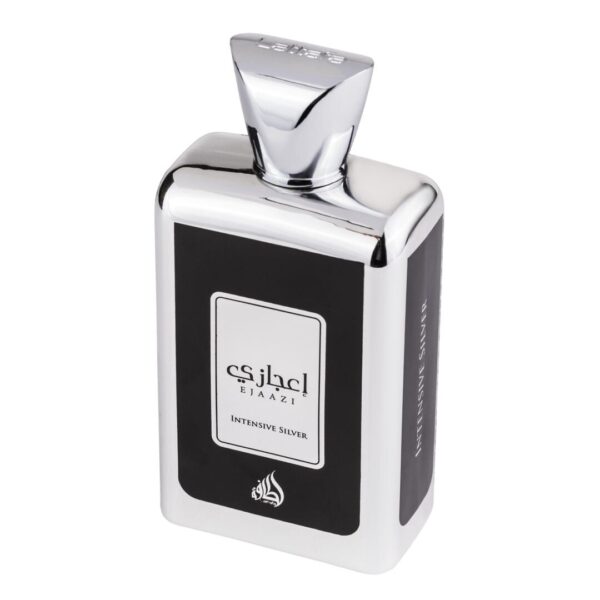 Apa de Parfum Lattafa Ejaazi Intensive Silver, Bărbați,