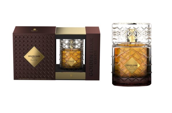 Apa de Parfum Unisex Golden Elixir Reserve, 100ml – Riiffs