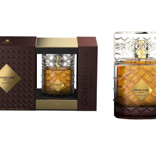 Apa de Parfum Unisex Golden Elixir Reserve, 100ml – Riiffs