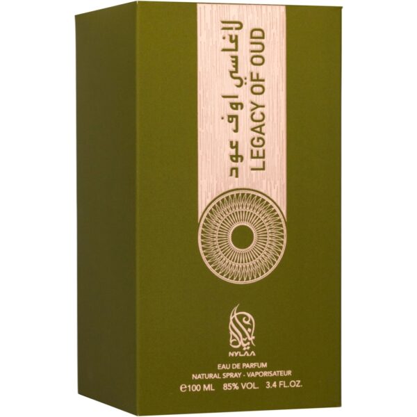 Apa de Parfum Nylaa Legacy of Oud, 100 ml, Inspirat de