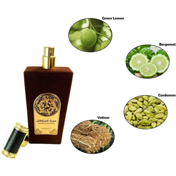 Apa de Parfum Asdaaf Majd Al Sultan pentru Bărbați, 100ml Apa de Parfum Asdaaf Majd Al Sultan pentru Bărbați, 100ml