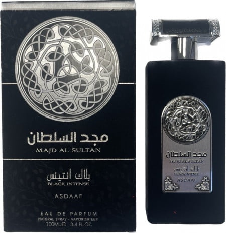 Apa de Parfum Asdaaf Majd Al Sultan Black Intense,
