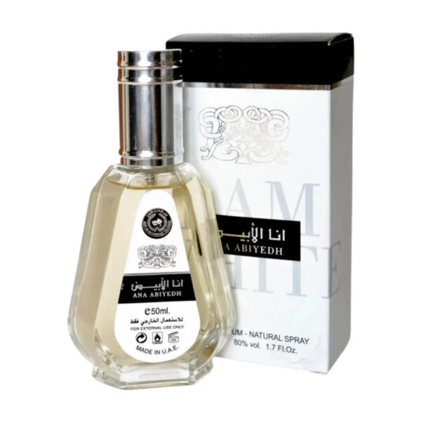 Apa de Parfum Ana Abiyedh White, Ard Al Zaafaran, 50ml