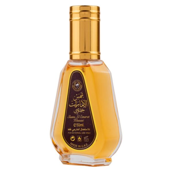 Apa de Parfum Shams Al Emarat Khusushi de la Ard Al