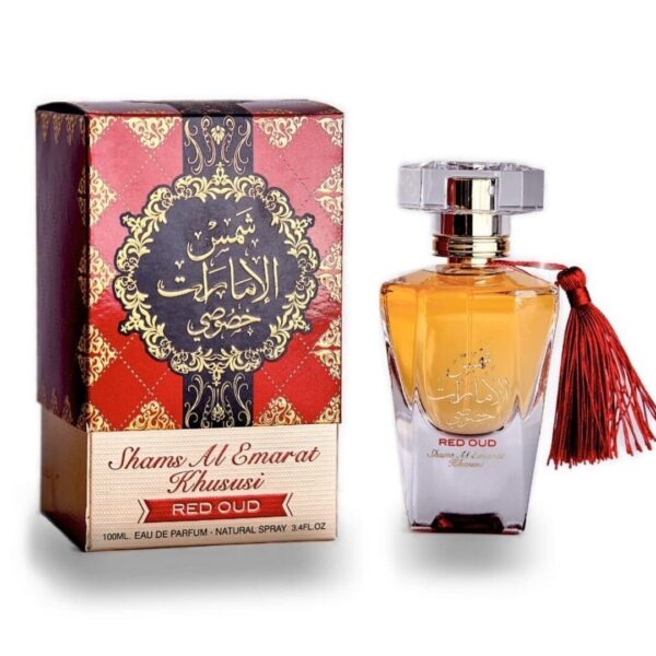 Apa de Parfum Shams Al Emarat Red Oud, Femei, 100ml – Ard