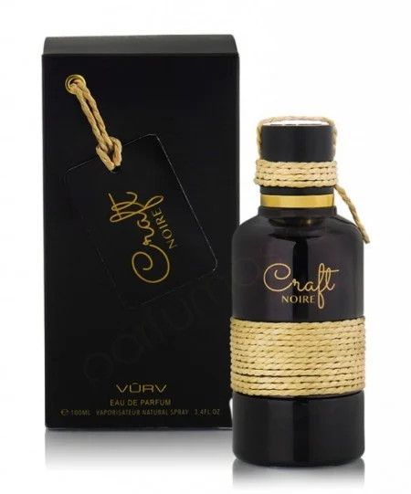 Apa de Parfum Unisex Craft Noir by Vurv, 100ml – Oriental