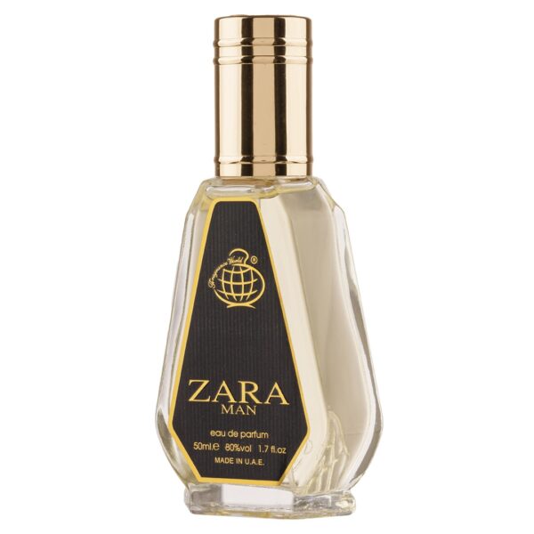 Apa de Parfum Fragrance World Zara Man, 50ml, pentru