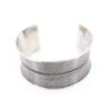 Brățară Bangle Argint 925 Masivă • Detalii Fine • Brățară Bangle Argint 925 Masivă • Detalii Fine •