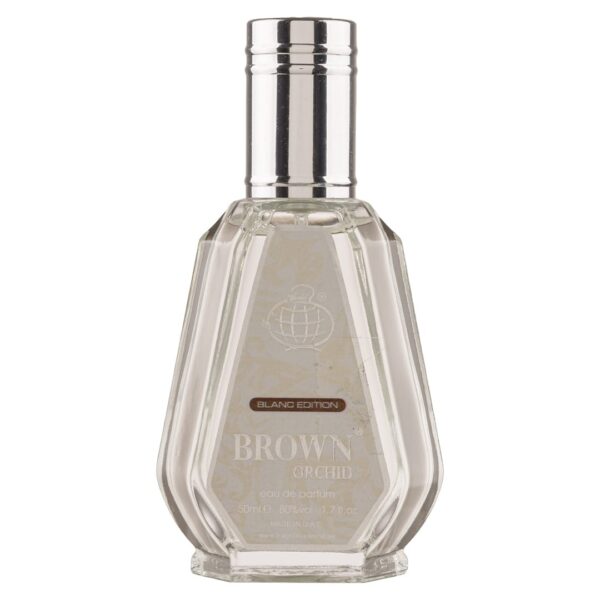 Parfum Unisex Fragrance World Brown Orchid Blanc, 50ml