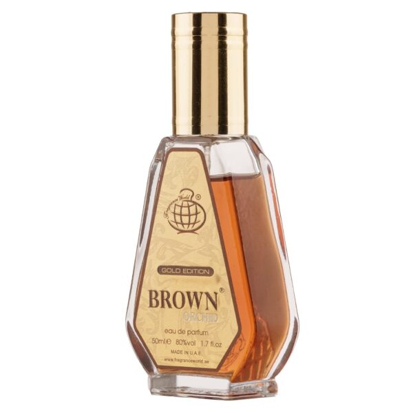 Parfum Unisex Fragrance World Brown Orchid Gold, 50ml