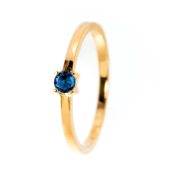 Inel Luminis Ajustabil – Argint 925, Aur 14K sau Placat