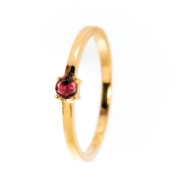 Inel Luminis Ajustabil – Argint 925, Aur 14K sau Placat