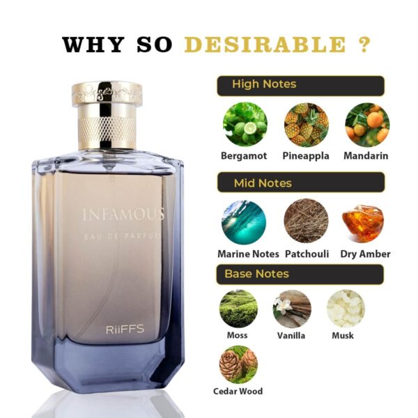 Parfum Oriental Bărbați Riiffs Infamous – 100ml