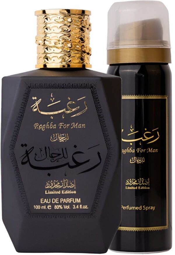 Set Lattafa Raghba pentru Bărbați – Apă de Parfum și