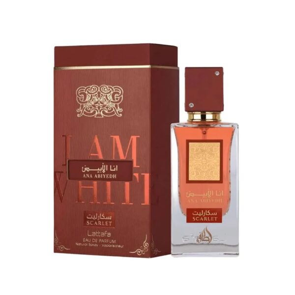 Parfum Arabesc Ana Abiyedh Scarlet – Lattafa, 60 ml,