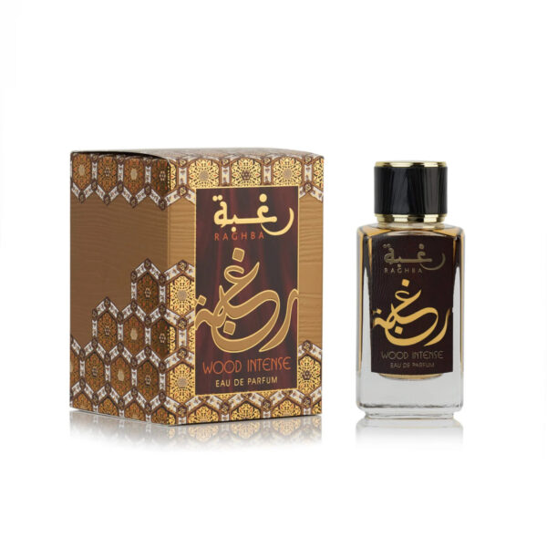 Raghba Wood Intense Lattafa – Apă de Parfum, 100ml,