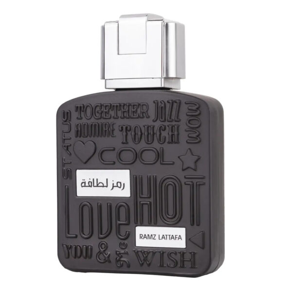 Parfum Oriental Bărbați Ramz Silver de Lattafa, 100ml –