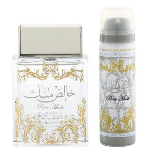 Set Lattafa Pure Musk pentru Femei – Apa de Parfum 100ml