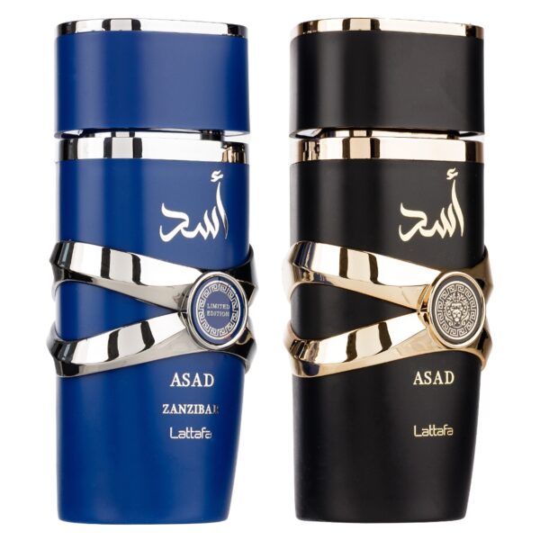 Set Cadou Lattafa Asad & Zanzibar – Parfum Bărbați