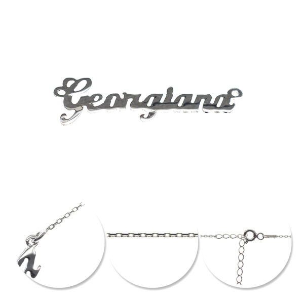 Lănțișor Argint 925 Rodiat Georgiana, 40-45 cm, pentru