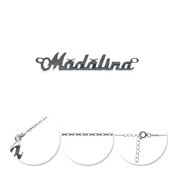 Lănțișor Argint 925 Madalina Ajustabil 40-45cm pentru