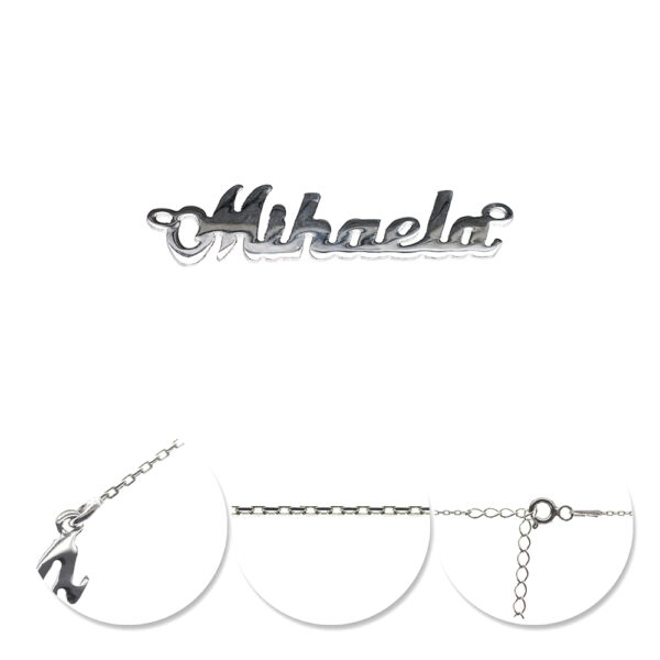 Lănțișor Feminin Mihaela din Argint 925, Lungime