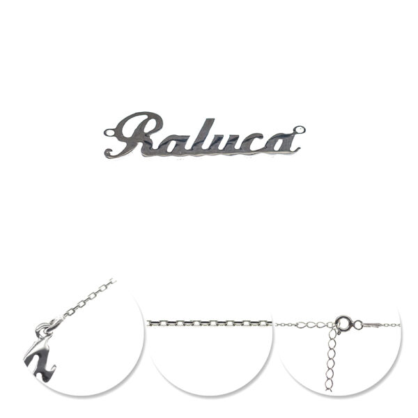 Lănțișor Personalizat Raluca din Argint 925