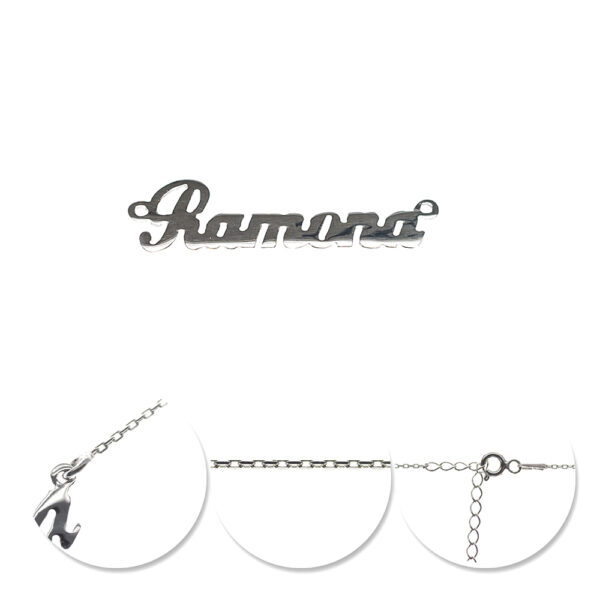 Lănțișor Ramona din Argint 925 Rodiat, 40-45 cm pentru