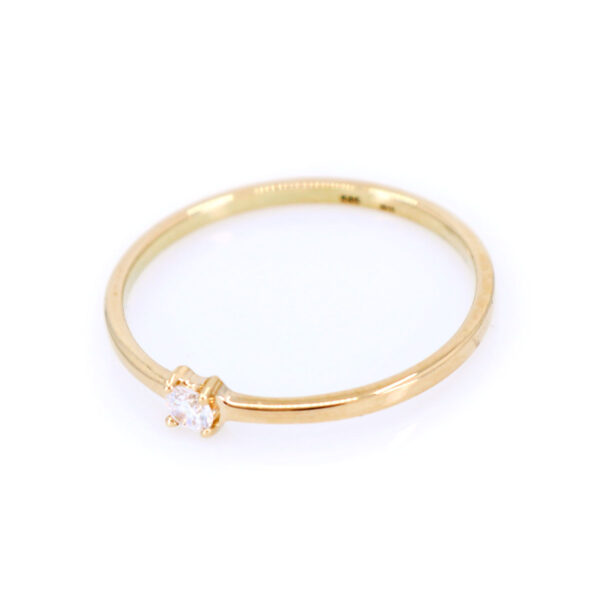 Inel Fin Little Star din Aur 14K 585