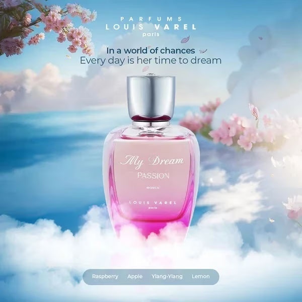 My Dream Passion Louis Varel – Apă de Parfum Femei 90ml My Dream Passion Louis Varel – Apă de Parfum Femei 90ml