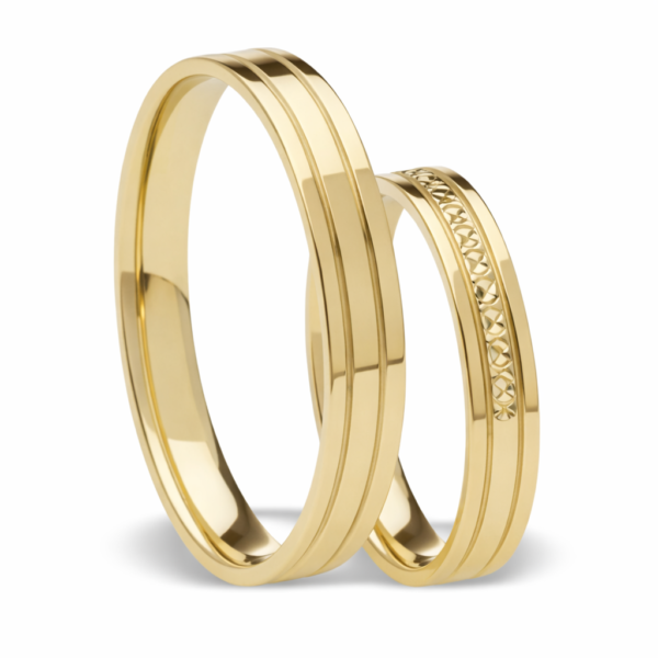 Verigheta din aur 14K 585 Royal Touch Verigheta din aur 14K 585 Royal Touch
