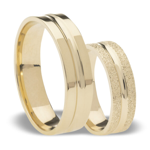 Verigheta din aur 14K 585 Ring of Life Verigheta din aur 14K 585 Ring of Life