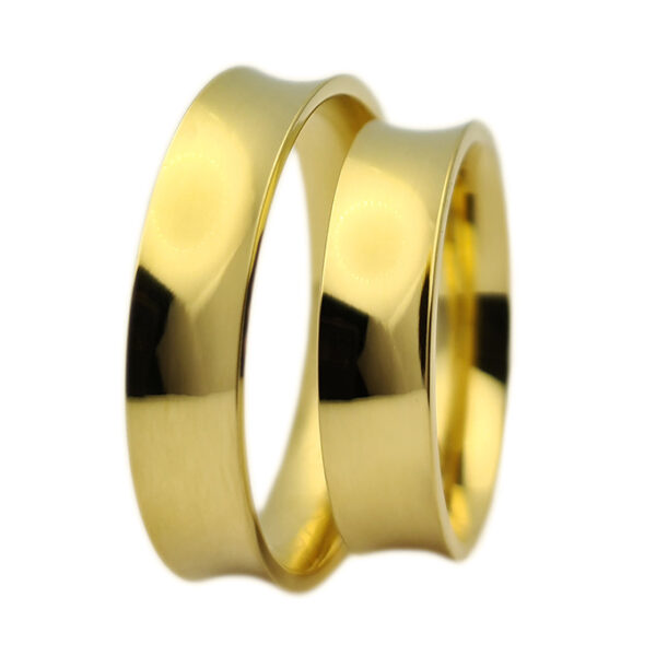 Verigheta din aur 14K 585 – Convex Verigheta din aur 14K 585 – Convex