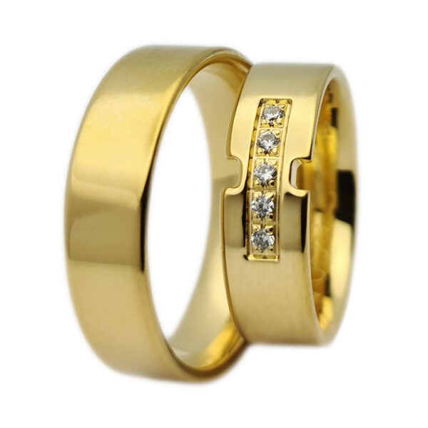 Verigheta din aur 14K 585 – I adore you Verigheta din aur 14K 585 – I adore you