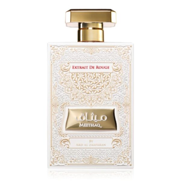 Apa de Parfum Meethaq Extrait de Rouge Ard Al Zaafaran
