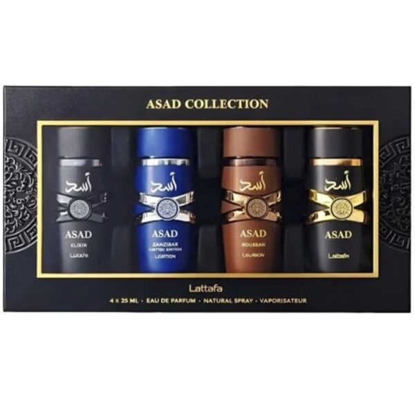 Set Cadou Assad Collection 4X25ML Bourbon, Zanzibar, Asad Set Cadou Assad Collection 4X25ML Bourbon, Zanzibar, Asad